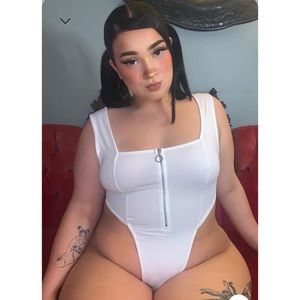 NWT High Cut Bodysuit